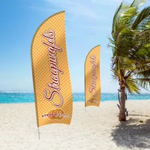 Beachflag ontwerp voor Stropilicious