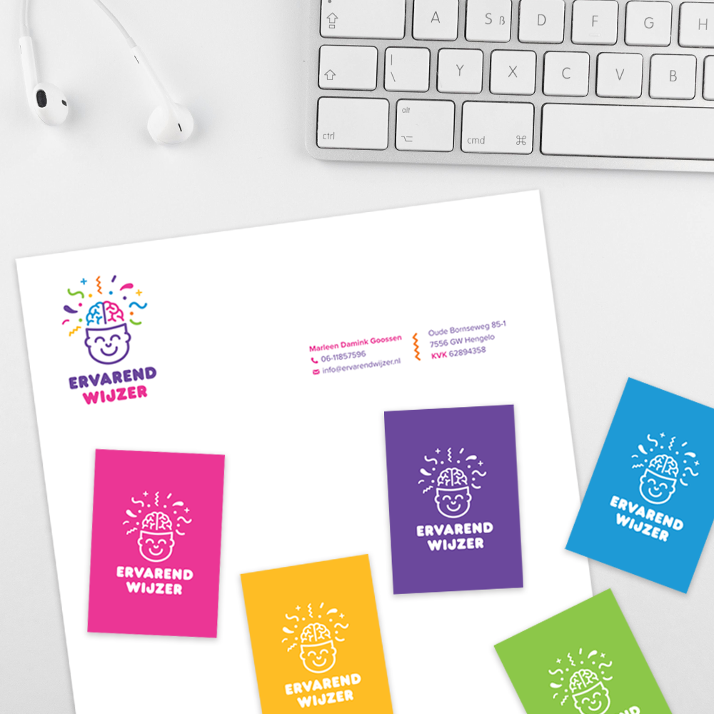 Logo en huisstijl aanpassen voor ErvarendWijzer