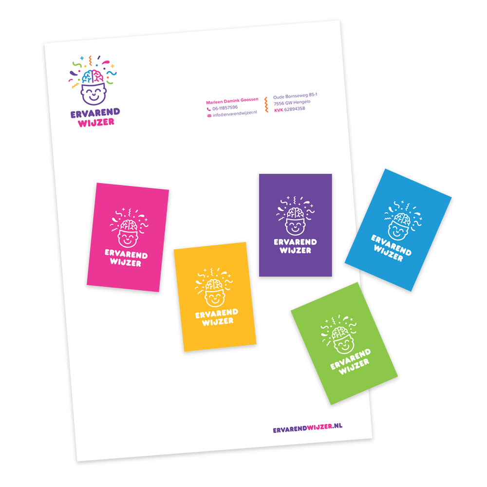 Logo laten aanpassen en briefpapier laten ontwerpen