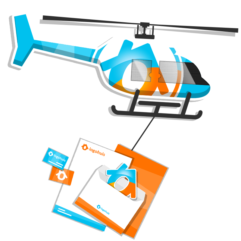 Helicopter huisstijl ontwerpen