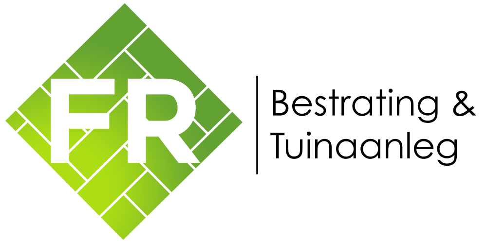 logo ontwerp voor FR Bestrating & Tuinaanleg