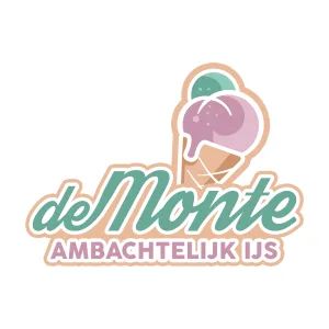 Logo ontwerp voor ‘De Monte, ambachtelijk ijs’