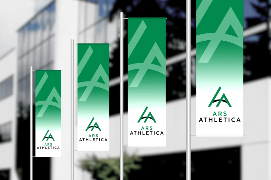 vlag ontwerp voor ARS Athletica